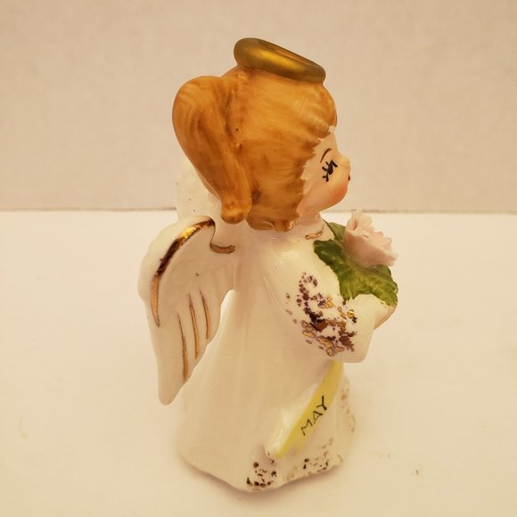 Lefton May Girl Angel Figurine - Picture 4 of 9